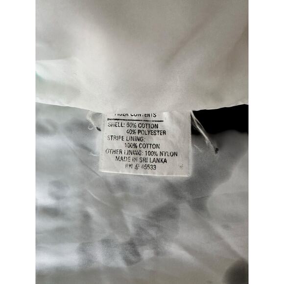 Vintage Braefair Sport Sailing Jacket Men's Medium White Yellow Nautical Windbre - Picture 5 of 8